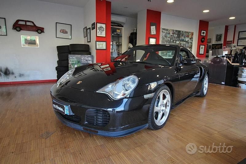 Usata Porsche 996 Turbo 450 CV (330 kW) 2001 Nero Coupé