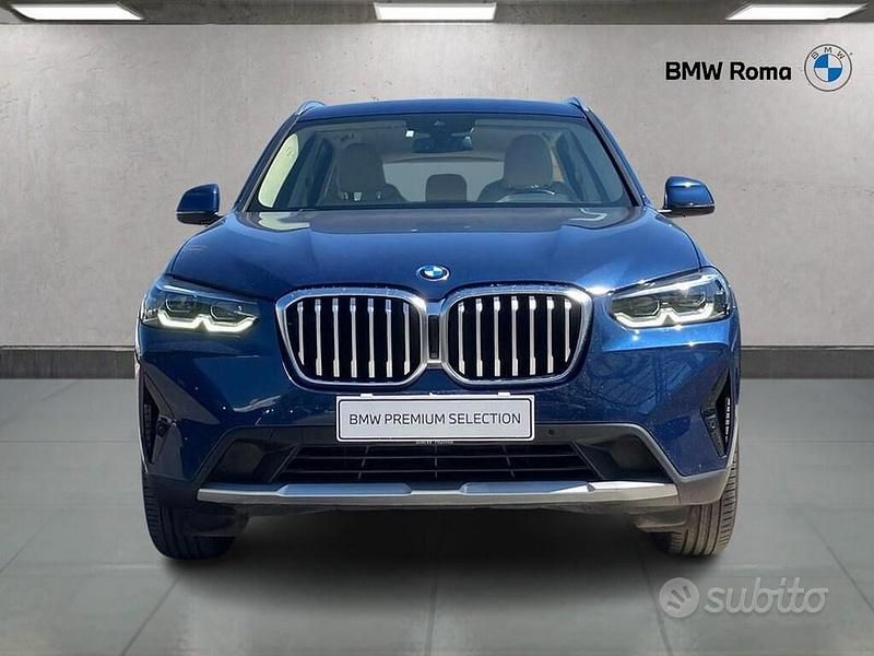 Usata BMW X3 190 CV (139 kW) 2022 Phytonic blue SUV