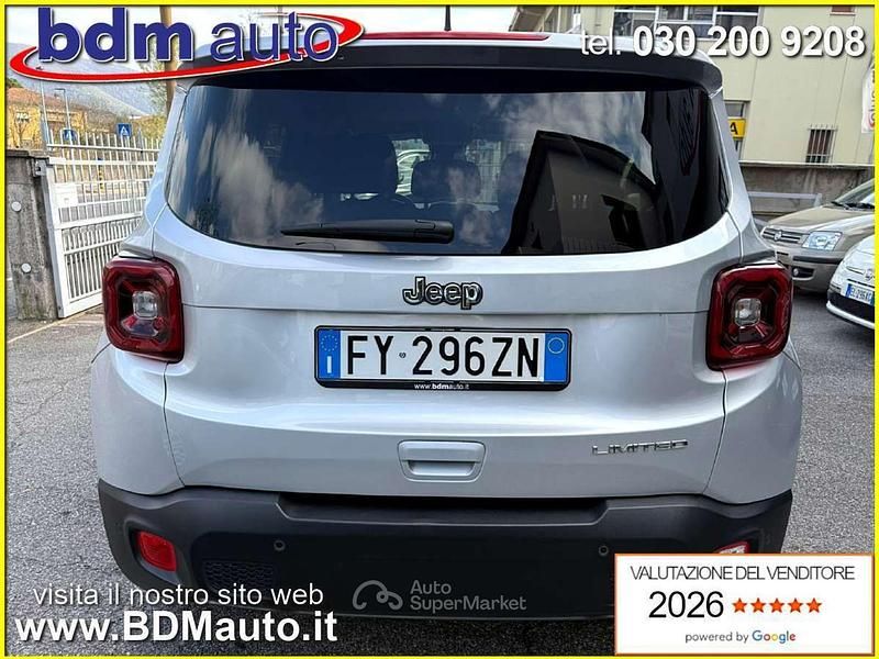 Usata Jeep Renegade Limited 120 CV (88 kW) 2019 Argento SUV