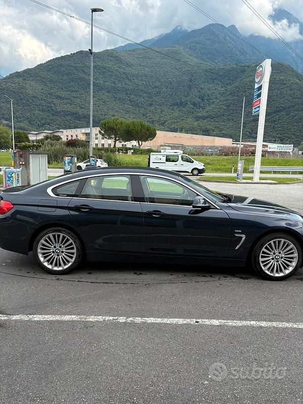 Usata BMW 430 Luxury Line 258 CV (189 kW) 2017 Blu/azzurro Coupé