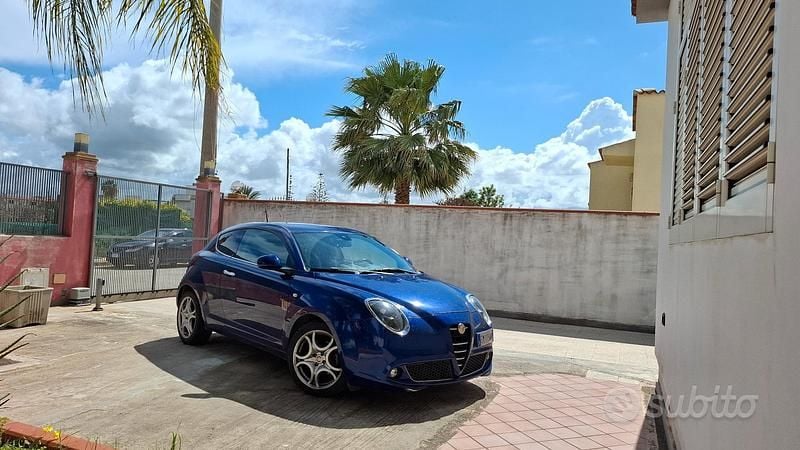 Usata Alfa Romeo MiTo 95 CV (69 kW) 2012 Blu Utilitaria