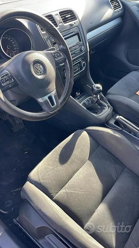 Usata VW Golf VI Highline 2010 Bianco Utilitaria