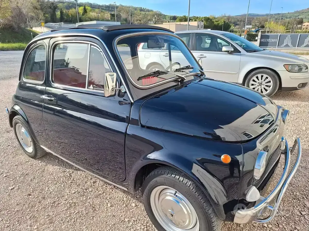 Usata Fiat 500 1960 Bluazzurro Utilitaria