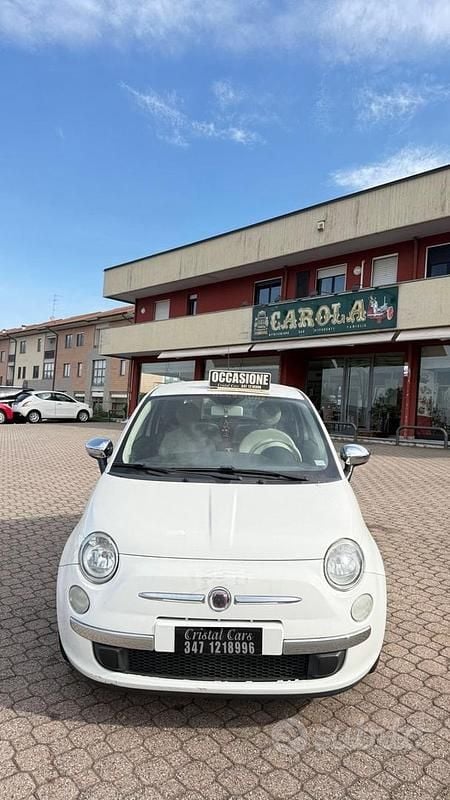 Usata Fiat 500 69 CV (50 kW) 2008 Bianco Berlina