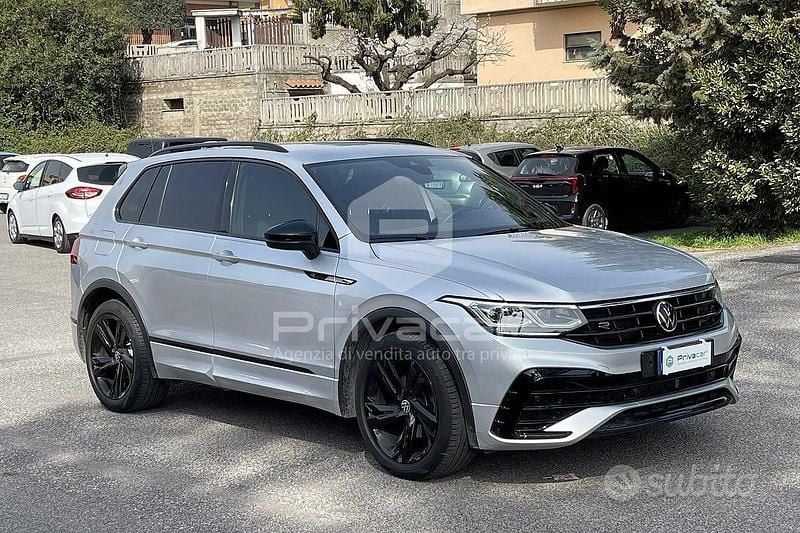 Usata VW Tiguan R-line 150 CV (110 kW) 2022 Grigio SUV