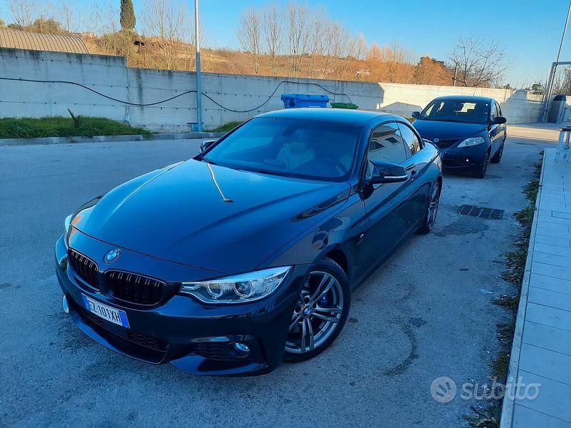 Usata BMW 430 Cabriolet M Sport 300 CV (220 kW) 2015 Nero Cabrio