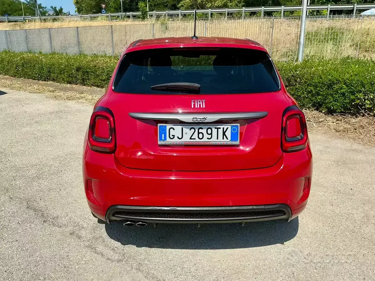 Usata Fiat 500X Sport 95 CV (69 kW) 2022 Rosso SUV