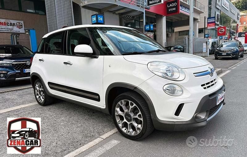 Usata Fiat 500L Trekking 95 CV (69 kW) 2017 Bianco Monovolume
