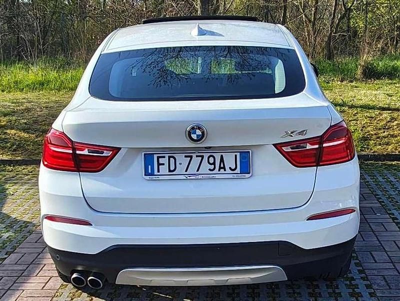 Usata BMW X4 xLine 258 CV (189 kW) 2016 Bianco SUV