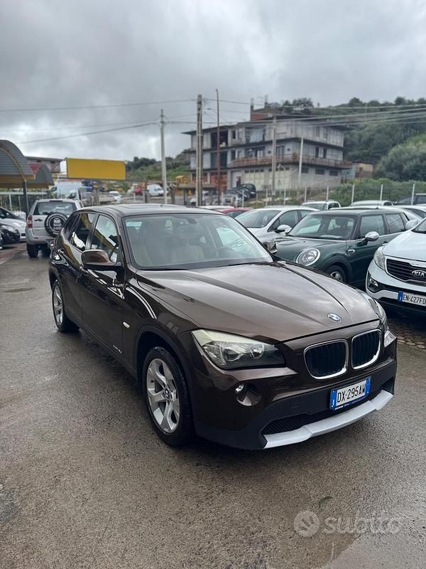 Usata BMW X1 Efficient Dynamics 142 CV (104 kW) 2010 Marrone SUV