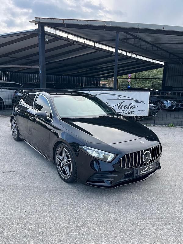 Usata Mercedes A200 Premium 149 CV (109 kW) 2019 Nero Berlina