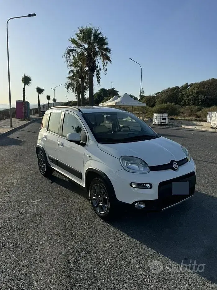 Usata Fiat Panda 4x4 75 CV (55 kW) 2012 Bianco Utilitaria