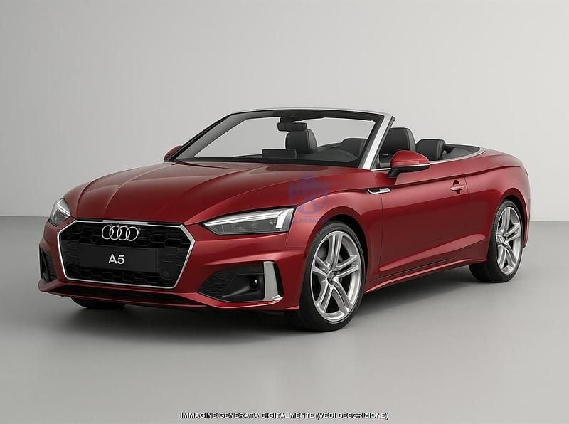 Usata Audi Cabriolet S-Line 265 CV (194 kW) 2024 Rosso Cabrio