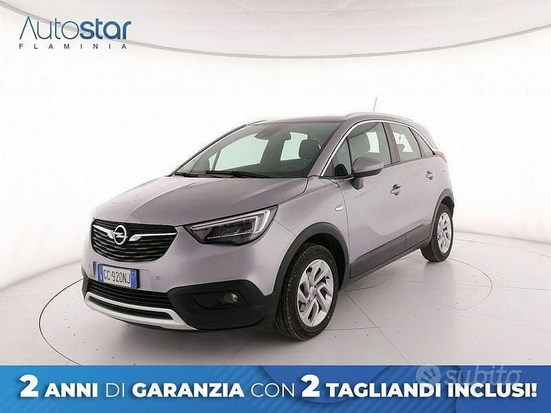 Usata Opel Crossland X Innovation 102 CV (75 kW) 2020 Grigio SUV