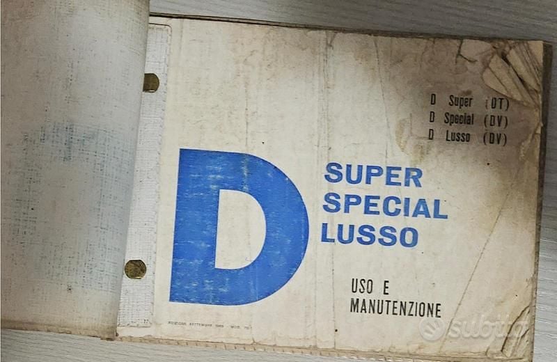 Usata Citroën DS 1970 Bianco Berlina