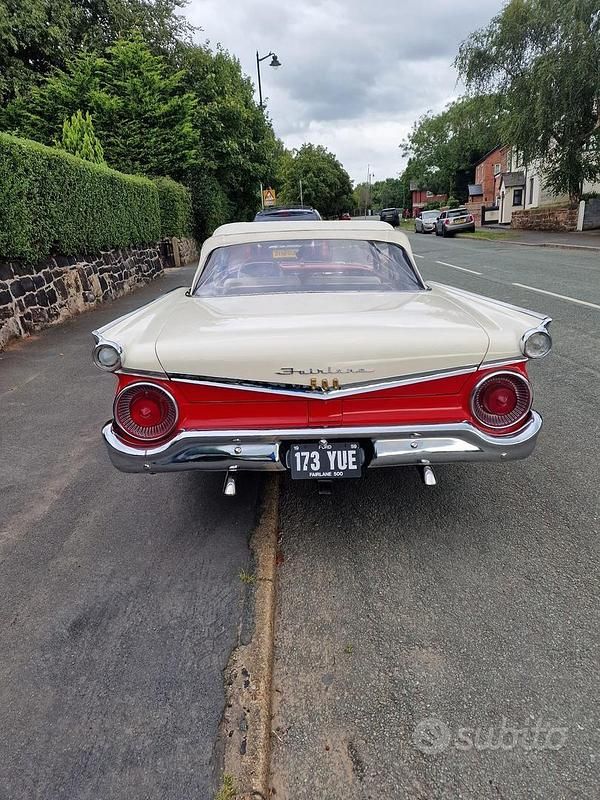 Occasion Ford Fairlane 1950 Rouge Cabriolet