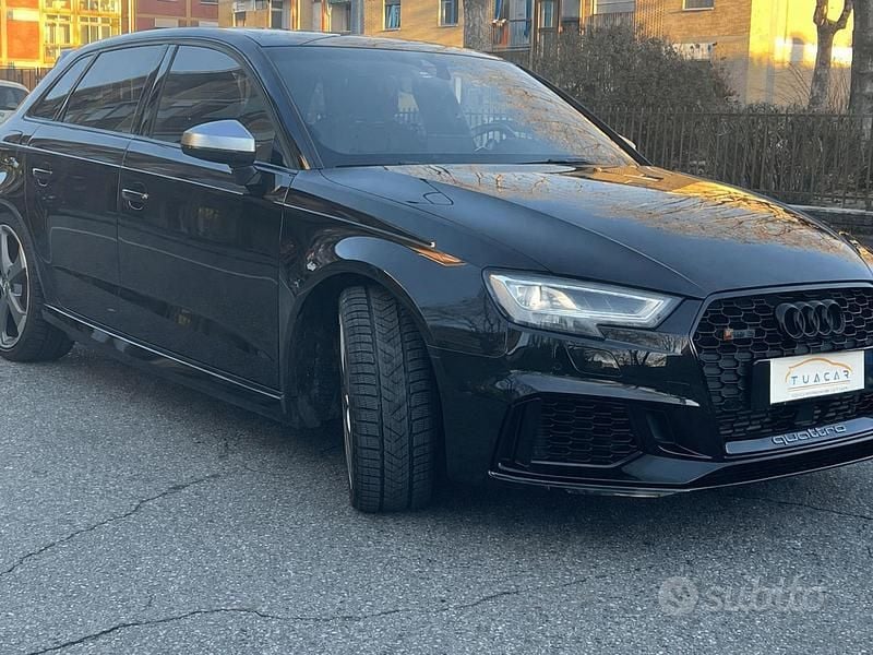 Usata Audi RS3 Ambiente 400 CV (294 kW) 2020 Nero Berlina
