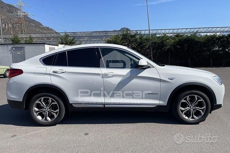 Usata BMW X4 Advantage 190 CV (139 kW) 2017 Bianco SUV