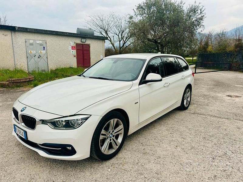 Usata BMW 316 Sport Line 116 CV (85 kW) 2016 Bianco Station wagon