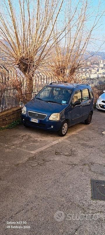 Usata Suzuki Wagon R+ 2002 Blu Monovolume