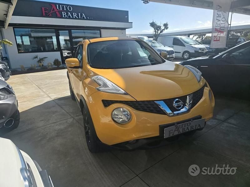 Usata Nissan Juke Tekna 110 CV (80 kW) 2015 Giallo SUV
