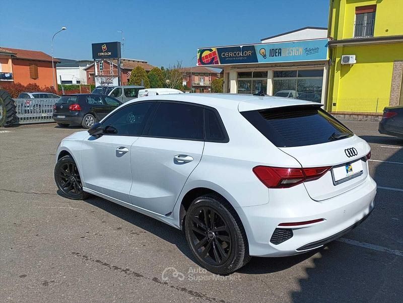 Usata Audi A3 Ambiente 116 CV (85 kW) 2021 Bianco Berlina