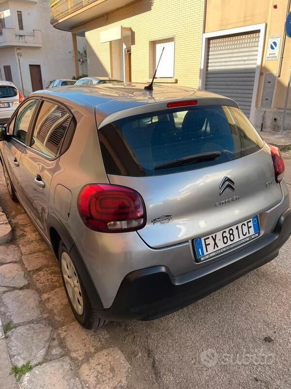 Usata Citroën C3 2019 Grigio Utilitaria
