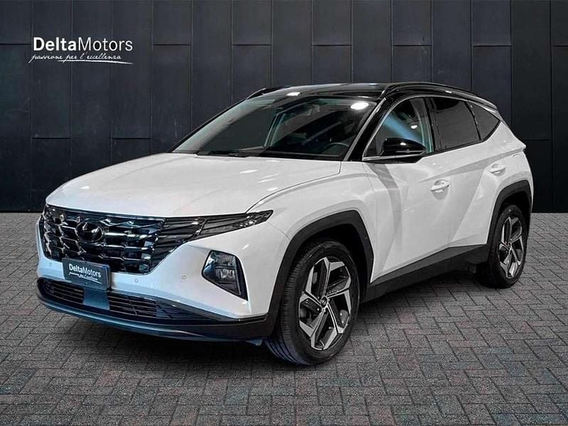 Bianco Usata 2022 Hyundai Tucson SUV | 23.750 € (Buon prezzo) - Immagine 1/4