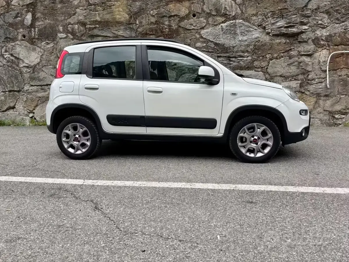Usata Fiat Panda 4x4 75 CV (55 kW) 2014 Bianco Utilitaria