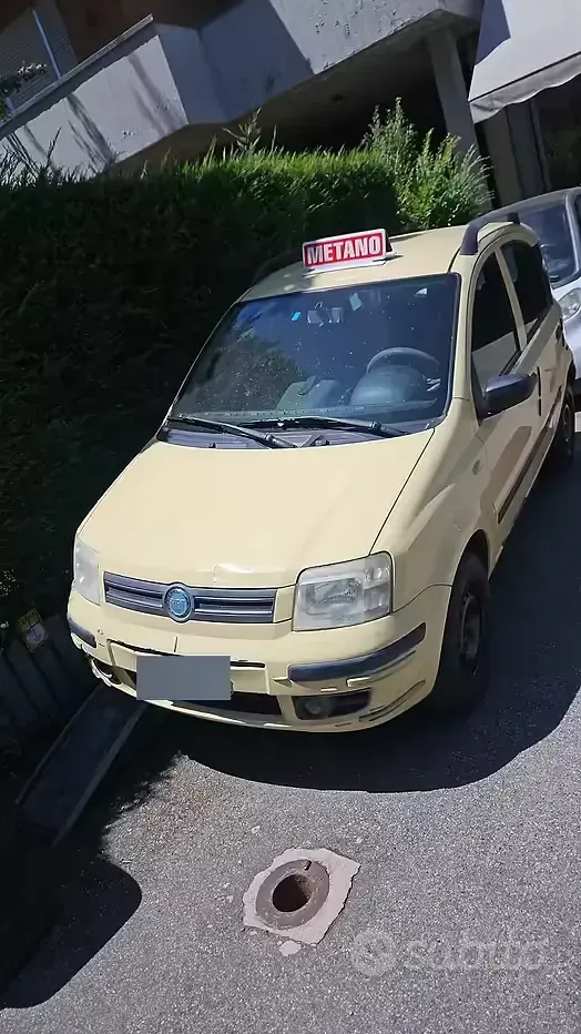 Usata Fiat Panda 60 CV (44 kW) 2007 Giallo Utilitaria