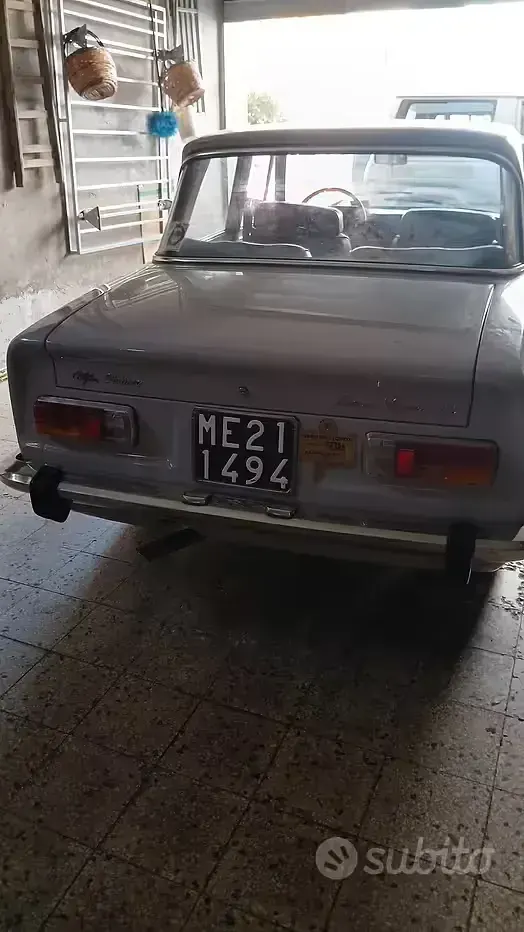 Usata Alfa Romeo Giulia 1300 1970 Bianco Berlina