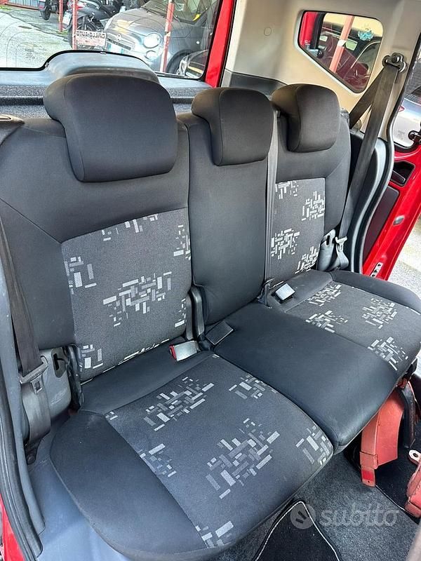 Usata Fiat Qubo Trekking 2010 Rosso Monovolume