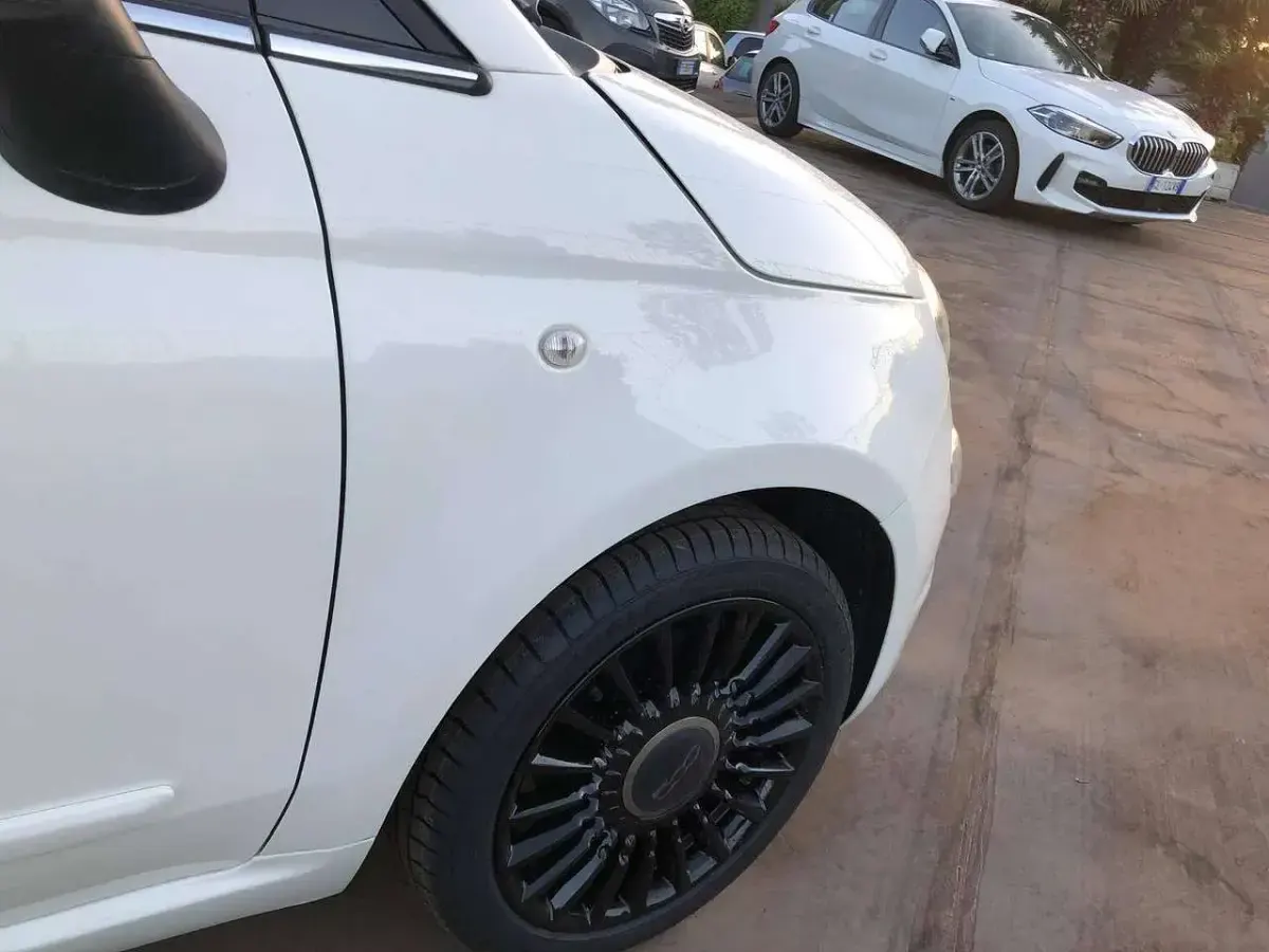 Usata Fiat 500C 69 CV (50 kW) 2016 Bianco Cabrio