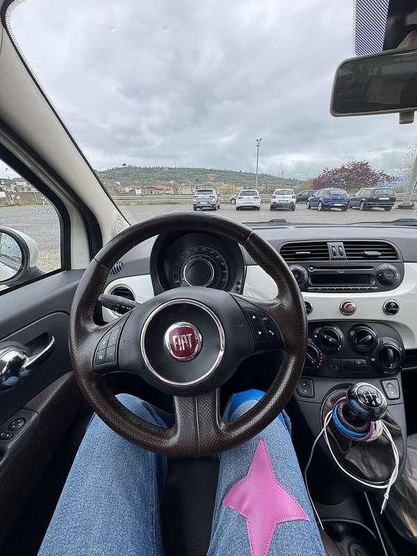 Usata Fiat 500 Sport 95 CV (69 kW) 2011 Bianco Utilitaria