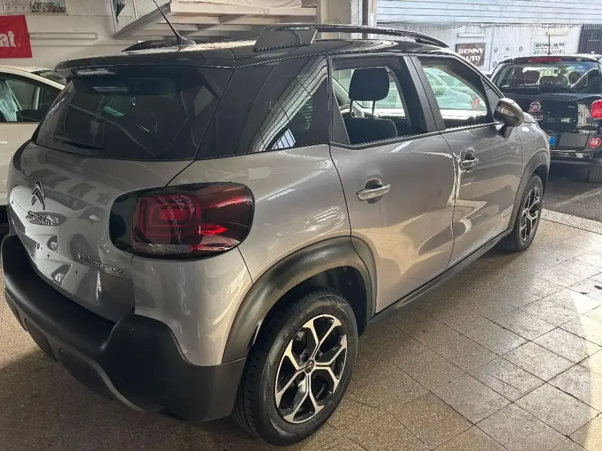 Usata Citroën C3 Aircross PureTech 110 CV (80 kW) 2022 Grigio chiaro SUV