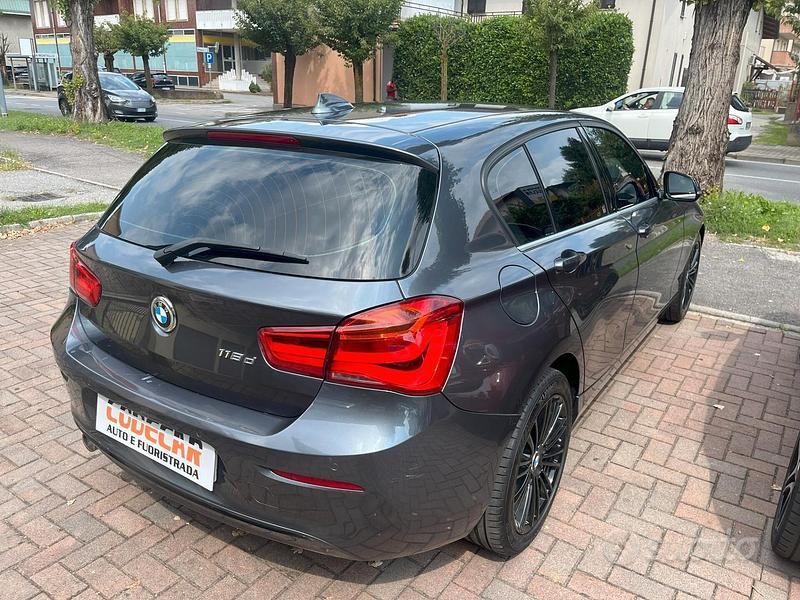 Usata BMW 118 Sport Line 150 CV (110 kW) 2019 Grigio Utilitaria