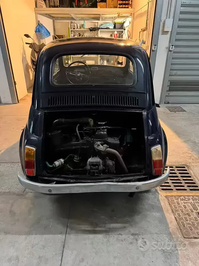 Usata Fiat 500 1970 Bluazzurro Utilitaria