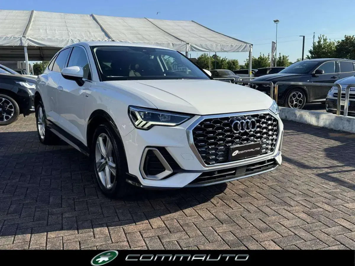 Usata Audi Q3 S-Line 150 CV (110 kW) 2020 Bianco SUV