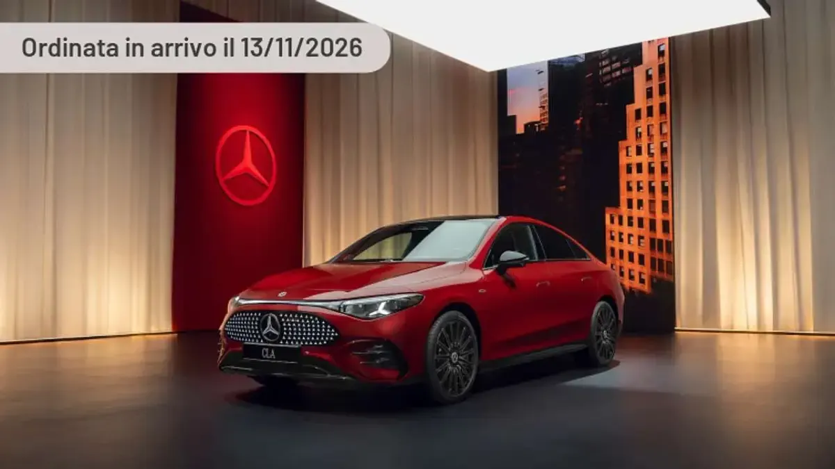 Nuova Mercedes CLA220 Advanced Plus 211 CV (155 kW) 2026 Argento Berlina