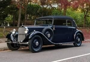 Usata Mercedes 200 40 CV (29 kW) 1970 Blu Cabrio