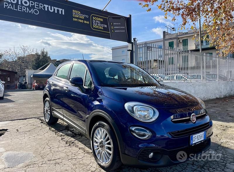 Usata Fiat 500X Business 120 CV (88 kW) 2021 Blu/azzurro SUV