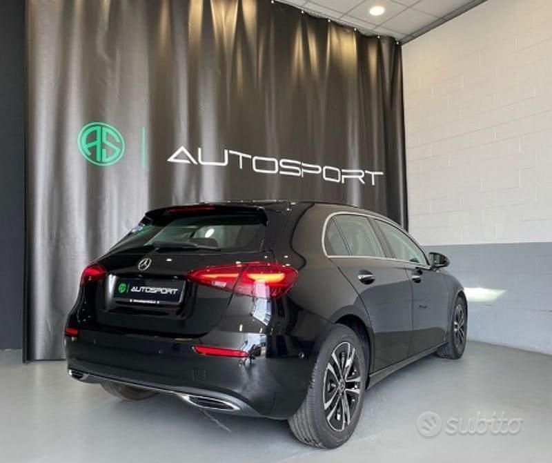Usata Mercedes A180 Advanced Plus 136 CV (100 kW) 2023 Nero Berlina