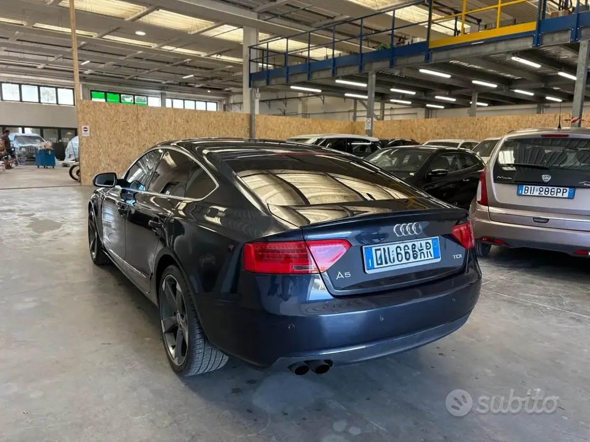 Usata Audi A5 177 CV (130 kW) 2012 Nero Coupé