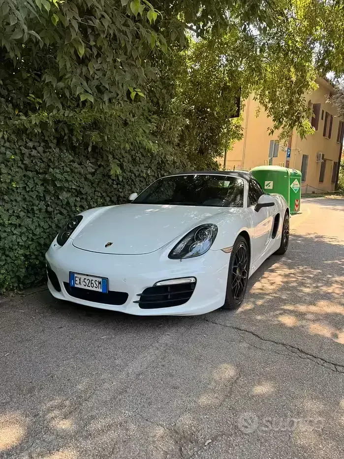 Usata Porsche Boxster 265 CV (194 kW) 2014 Bianco Cabrio