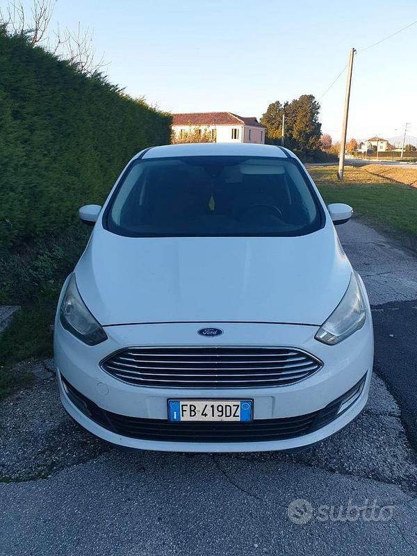 Usata Ford C-MAX 120 CV (88 kW) 2015 Bianco Monovolume