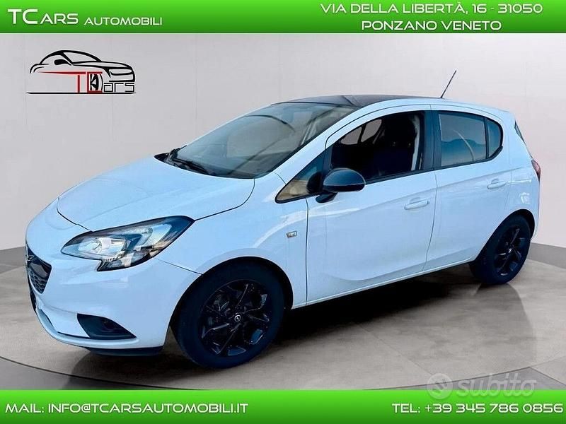 Usata Opel Corsa 90 CV (66 kW) 2016 Bianco Utilitaria