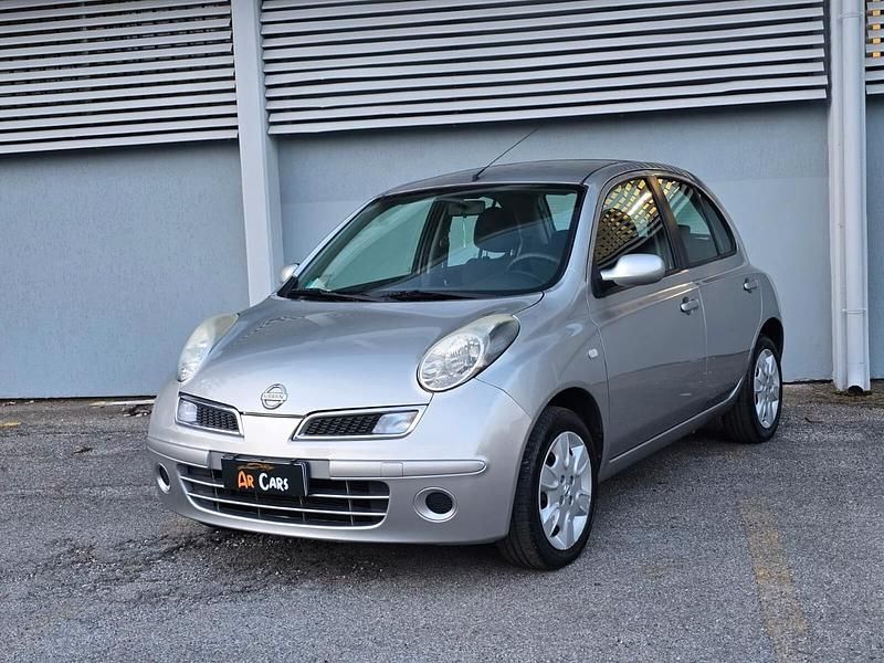 Usata Nissan Micra Acenta 88 CV (64 kW) 2008 Grigio Berlina