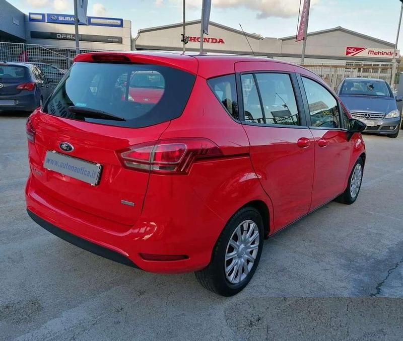 Usata Ford B-MAX 101 CV (74 kW) 2017 Rosso Monovolume