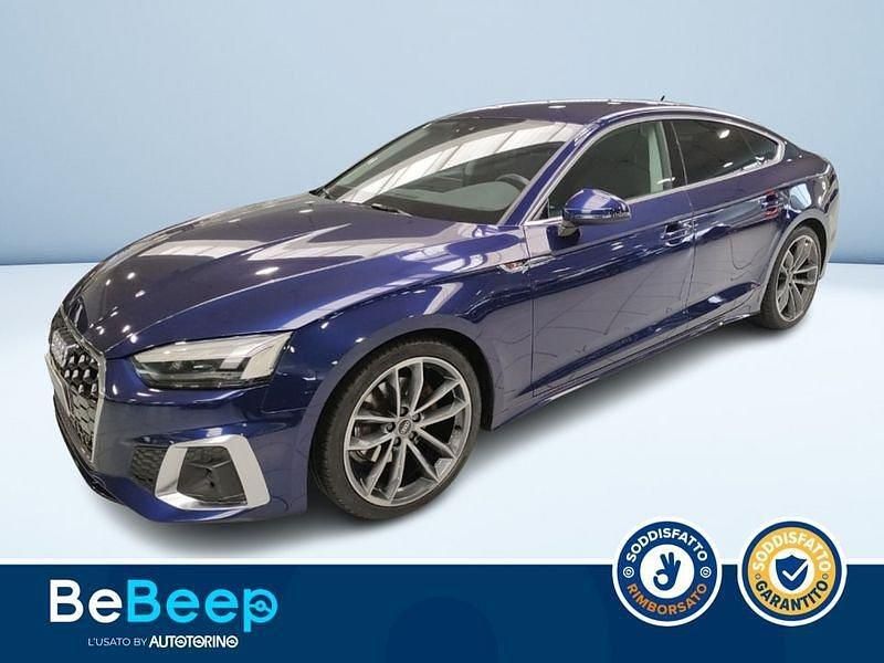 Usata Audi A5 Sportback S-Line 163 CV (119 kW) 2023 Blu metallizzato Utilitaria