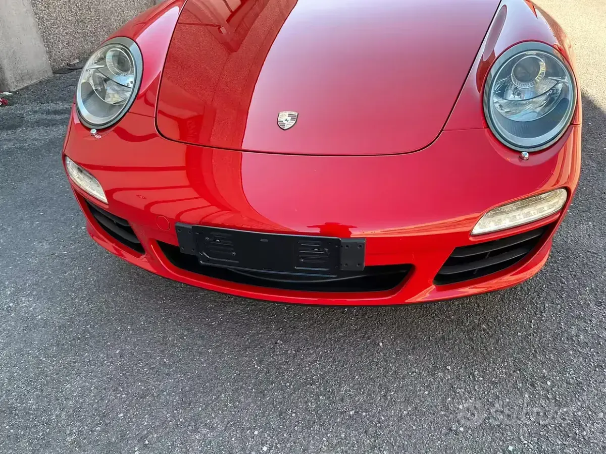 Usata Porsche 997 345 CV (253 kW) 2009 Rosso Coupé